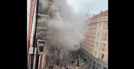 UNIŠTENA TRI SPRATA ZGRADE! NA TERENU HITNE SLUŽBE:  SNAŽNA EKSPLOZIJA UZDRMALA CENTAR MADRIDA!