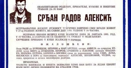 Na današnji dan pretučen je Srđan Aleksić jer je u ratnom ludilu ostao čovjek