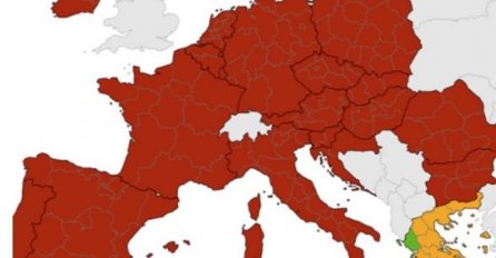 Uvodi se tamno crvena zona na epidemiološkoj karti Europe: Evo šta to znači