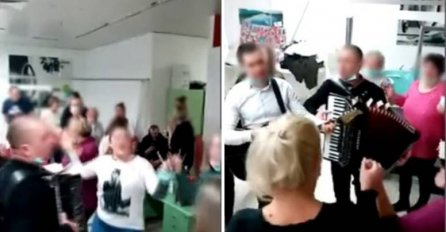 Skandalozna snimka iz COVID bolnice u Hrvatskoj: Medicinari zaigrali kolo uz pjesmu Hanke Paldum