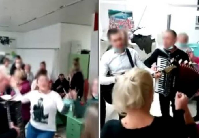 Skandalozna snimka iz COVID bolnice u Hrvatskoj: Medicinari zaigrali kolo uz pjesmu Hanke Paldum