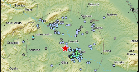 2 nova potresa kod Petrinje uznemirila građane: 'Kuća se stresla, mislim da je jači od navedenog'