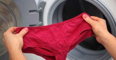 NAJVEĆA GREŠKA KOJU MOŽETE NAPRAVITI: Na ovoj temperaturi NIKAKO NEMOJTE PRATI DONJI VEŠ! Bakterije će se širiti i KONTAMINIRATI OSTALU ODJEĆU, jako je opasno!