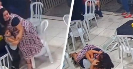 Majka u šestom mjesecu trudnoće bacila se na sina da ga zaštiti od metaka: Pogledajte snimak nadzorne kamere (VIDEO)