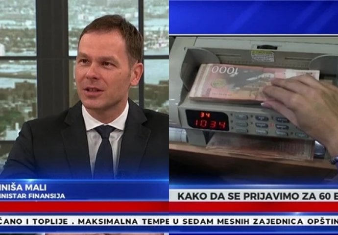 Siniša Mali jutros objasnio kako da se prijavite za NOVČANU POMOĆ OD DRŽAVE: Evo kad stiže jednokratna pomoč od 60 eura - ova grupa ljudi će dobiti DODATNIH 50 EURA