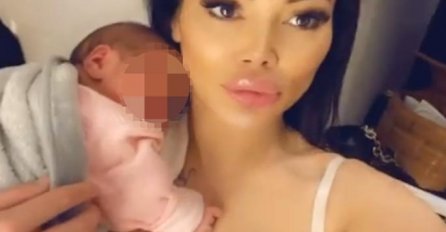 KOŽNA KOLICA, KOŽNA TORBA - TAMARA ĐURIĆ IZVELA BEBU U KAFIĆ: Objavila sliku na Instagram, uživale na suncu (FOTO)
