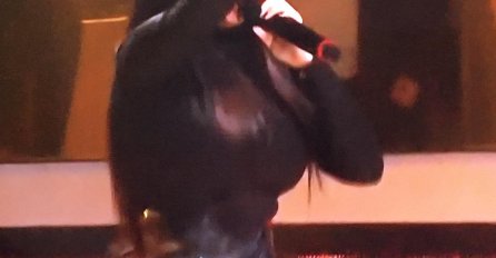 NIKAD KRAĆI MINIĆ NA SCENI ZVEZDA GRANDA, SVI SKOČILI NA NOGE KAD SU JE VIDJELI: Saša Popović očaran njenom figurom (FOTO)