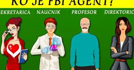 KO JE SA SLIKE FBI AGENT? Dobro razmislite, evo šta vaš odgovor otkriva o vama