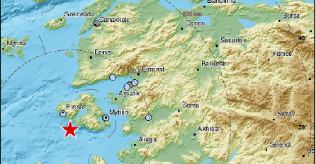 TRESLO SE TLO, ZEMLJOTRES JAČINE 4,7 TEPENI: Na istom području u blizini Izmira jutros zabilježena tri potresa!
