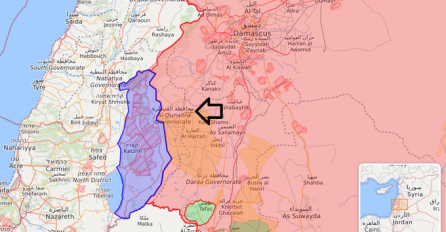 Izrael izveo napade na teritoriji Sirije