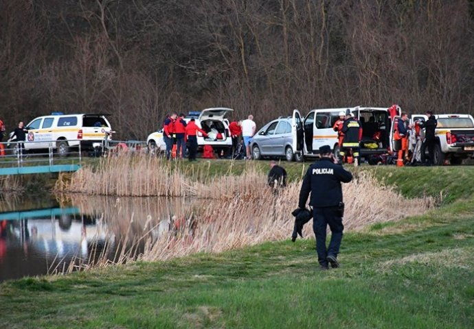 STIŽU PRVE INFORMACIJE, VELIKA TRAGEDIJA: Poginule dvije osobe u padu letjelice u jezero kod Čakovca