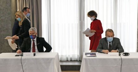Čović i Izetbegović razgovarali o provedbi međustranačkog sporazuma
