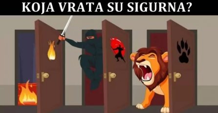 KOJA VRATA BISTE ODABRALI DA PREŽIVITE? Pazite dobro, POSTOJI JEDAN NAČIN DA SE IZVUČETE 