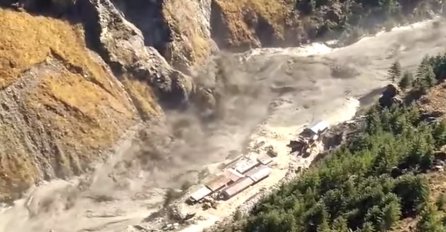 STRAŠNA NESREĆA: NAJMANJE 15 MRTVIH I VIŠE OD 160 NESTALIH U VELIKOM ODRONU LEDENJAKA U INDIJI