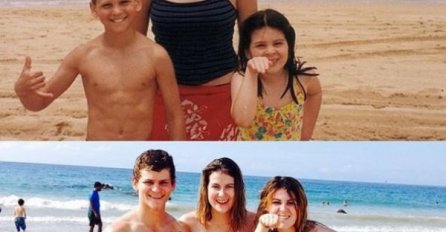 REKREIRALI SU OVU SLIKU IZ DJETINJSTVA: Vidite li nešto čudno 15 godina poslije? DOBRO POGLEDAJTE