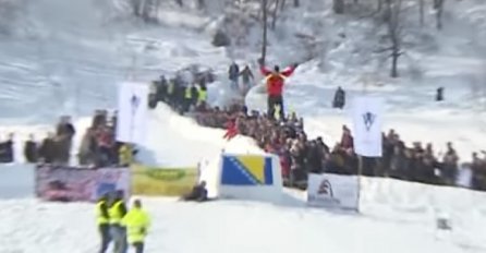 Zaboravite Garmiš-Partenkirhen: Pogledajte ski skokove u selu Vikići kod Bihaća (VIDEO)
