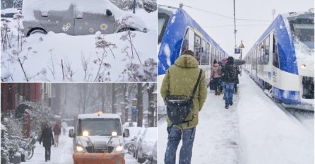 NEZAPAMĆENA SNJEŽNA OLUJA, IZDATO CRVENO UPOZORENJE U CIJELOJ DRŽAVI: "Ovo je katastrofa", Njemačka i Nizozemska zatrpane snijegom