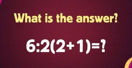 KOJE JE RJEŠENJE OVOG ZADATKA? MNOGI ODGOVORE POGREŠNO: Znate li tačan odgovor?