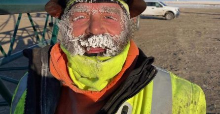 OBJAVILA FOTOGRAFIJU SUPRUGA I ŠOKIRALA EKIPU: ‘Ovako on izgleda nakon što cijeli dan radi na -57 stupnjeva’