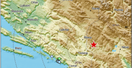 TRESLO SE TLO! Udario zemljotres na granici BiH i Crne gore: Stigle prve informacije