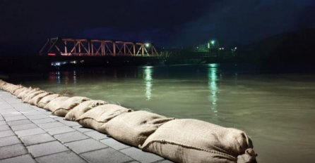 Vatrogasci intervenisali zbog porasta vodostaja Neretve