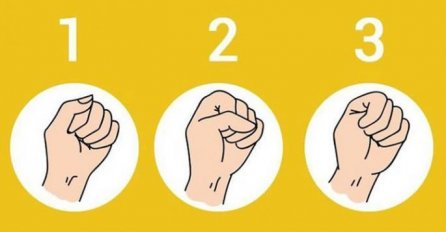 NAJBRŽI TEST LIČNOSTI: Čvrsto stisnite PESNICU i saznajte ODMAH kakva ste osoba! (FOTO)