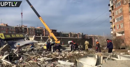 U snažnoj eksploziji srušen cijeli tržni centar: Traga se za povrijeđenima u eksploziji u Rusiji