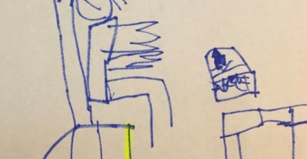 SIN (6) ME JE NACRTAO I ĆUTKE MI DAO PAPIR: Kad sam vidjela riječi koje je naspisao SLOMILO MI SE SRCE 