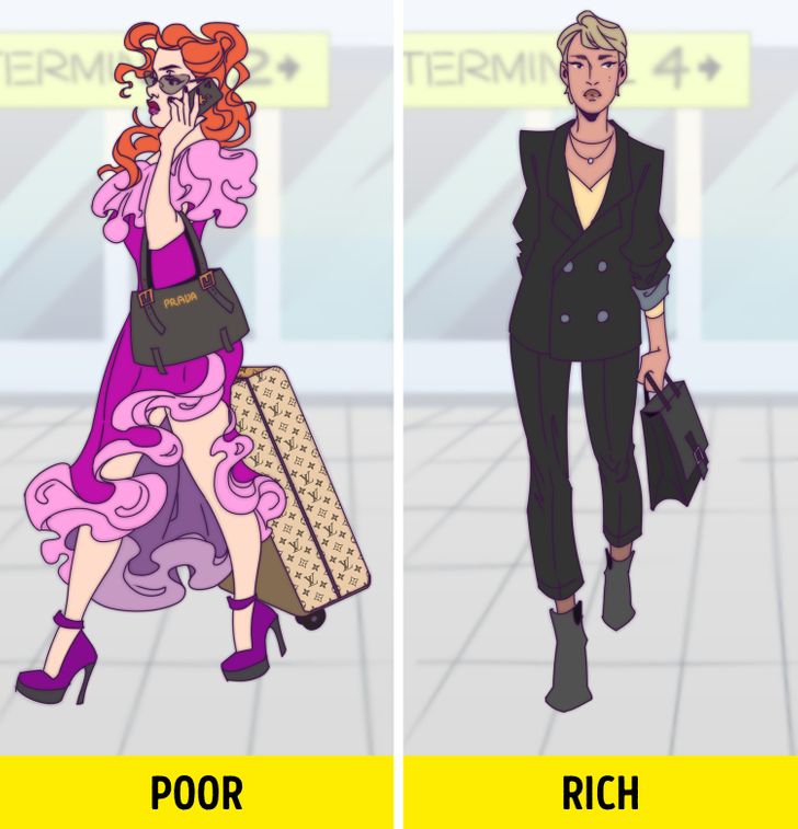 Лалилу бедная и богатая. Бедная богатая девушка. Богатая девушка и бедная девушка. Одежда богатых и бедных. Одежда богатых и бедных людей.
