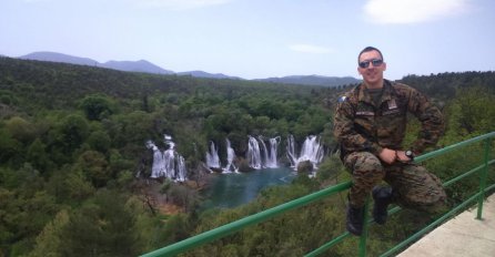 Ovo je vojnik i alpinista Rade Šimić koji je danas poginuo na Prenju