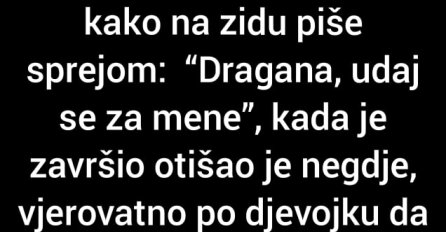 "Sjedim neki dan u autu i slušam muziku..."