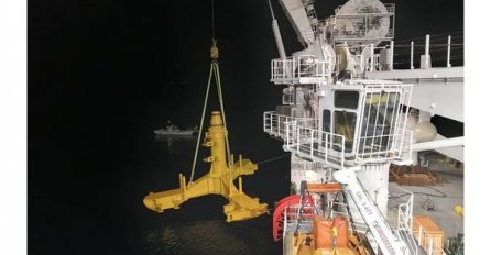 Turbina plime i oseke izgrađena u Škotskoj sada proizvodi snagu u Japanu