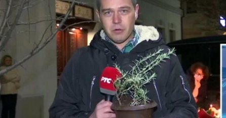 REPORTER RTS-a STOJI ISPRED KUĆE BALAŠEVIĆA, GLAS MU PODRHTAVA: Stao pred kamere i izgovorio OVE RIJEČI