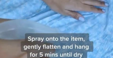 Mama na internetu otkrila genijalan trik koji može da zamijeni peglanje: Potrebno je samo 3 sastojka!