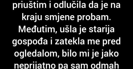 "Danima sam gledala u jednu haljinu"