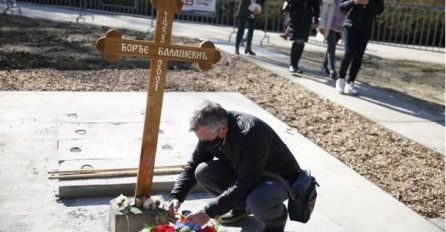 OVDJE JE POKOPAN ĐORĐE BALAŠEVIĆ: Posjetili su njegov grob i ugledali OVU PORUKU! Srce da pukne
