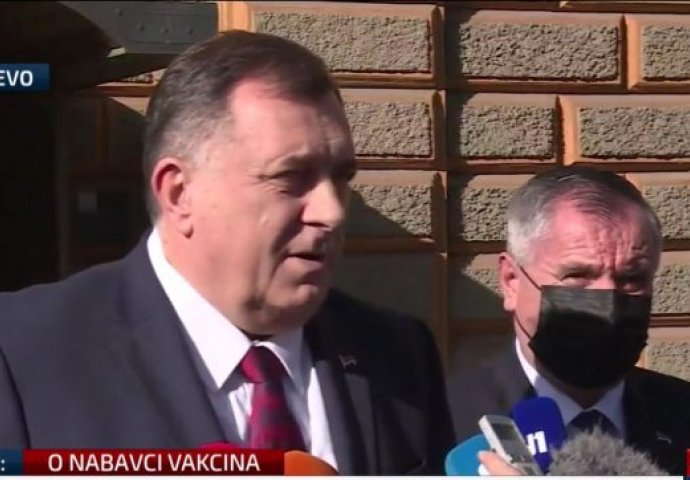 Dodik: "Vučić ponudio 5.000 doza vakcina za FBiH, učesnici sastanka su prihvatili tu ponudu"