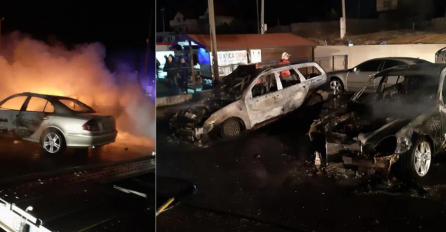 VATROGASCI ZATEKLI VOZILA U PLAMENU: Buknuo požar u autokući u Vitezu, pričinjena velika šteta