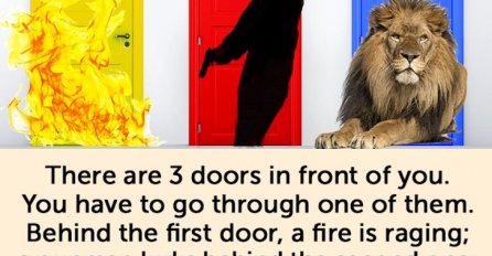 KOJA VRATA BISTE ODABRALI DA PREŽIVITE?