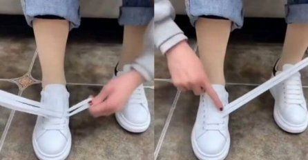 Trik koji će vas oduševiti: Evo kako da za 10 sekundi uvučete pertle