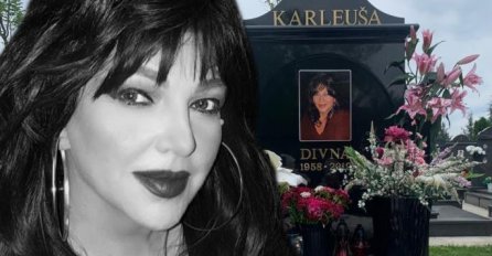 2 SIMBOLA NA GROBU DIVNE KARLEUŠE: Prošlo je 2 godine otkako je umrla,  A OVO JE JELENA OSTAVILA NA NJENOM GROBU DANAS (FOTO)