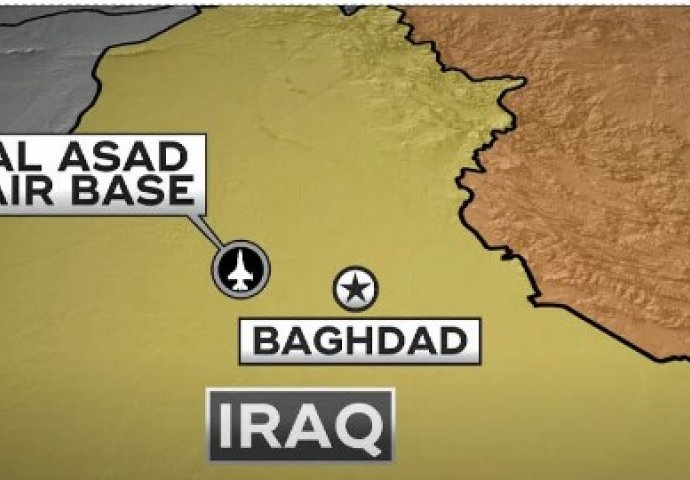 Najmanje 10 raketa pogodilo je bazu Ain al-Assad na zapadu Iraka