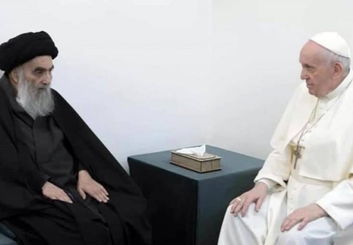 Irak: Sreli se papa Franjo i šijitski duhovni vođa koji rijetko održava sastanke