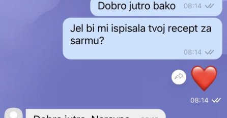 Unuka zamolila baku da joj ‘ispiše’ recept, a ono što je uslijedilo trenutno je glavni hit