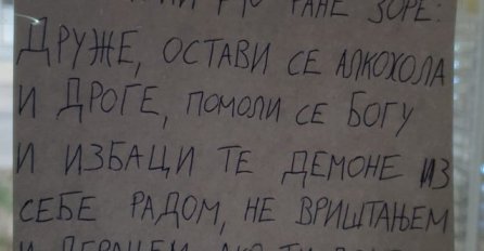 "DRUŽE, AKO DOĐEM DA TI OTPJEVAM USPAVANKU": Srbin uputio poruku komšiji, pa postao hit na mrežama (FOTO)