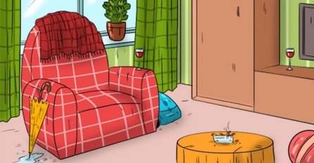 DETEKTIV JE ZNAO DA SE U KUĆI SKRIVA ZLOČINAC: U kući se kriju 3 dokaza, VIDITE LI IH VI?