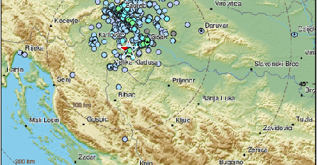 NOVI ZEMLJOTRES U HRVATSKOJ