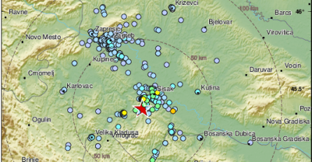 NOVI ZEMLJOTRES U HRVATSKOJ