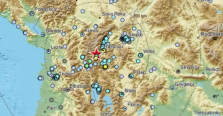 UDARIO SNAŽAN ZEMLJOTRES JAČINE 4.7 STEPENI PO RICHTERU: Stigle prve informacije iz Sjeverne Makedonije
