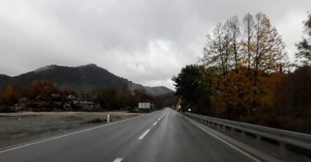 Mokar kolovoz na putevima u BiH, učestali odroni